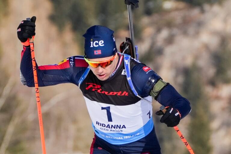 Vetle Sjaastad Christiansen (NOR) - IBU Cup Biathlon, sprint men, Val Ridanna (ITA).