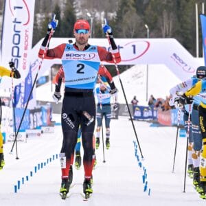 Ole Joergen Bruvoll (NOR), Andreas Nygaard (NOR), Amund Hoel (NOR), (l-r) - Ski Classics Birkebeinerrennet Rena-Lillehammer (NOR). www.nordicfocus.com.