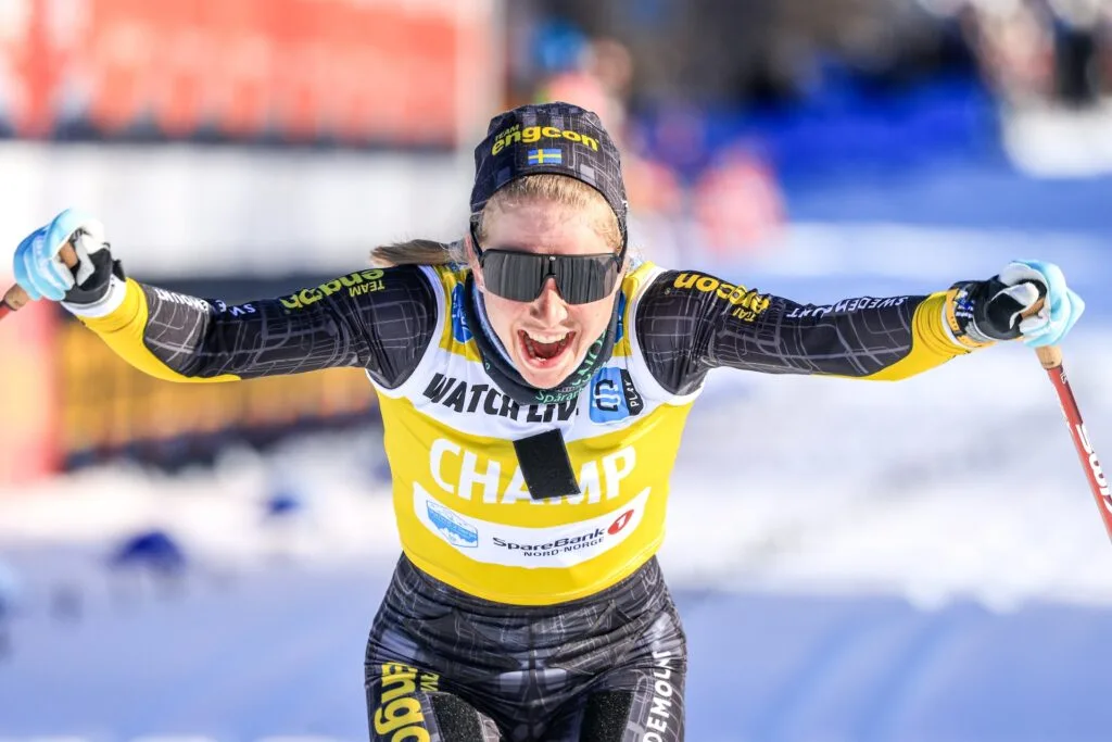 Ida Dahl vant Ski Classics sammenlagt i 2023. Siden har hun vært en skygge av seg selv. Foto: Manzoni/NordicFocus