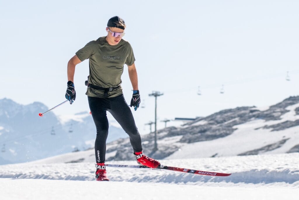 Victor Lovera (FRA) - Cross-Country summer training, Tignes (FRA). Foto: Authamayou/NordicFocus
