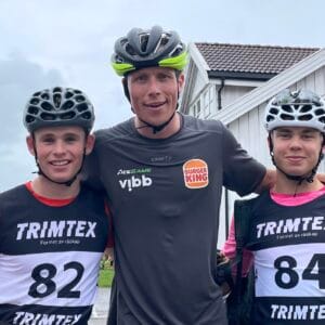 Amund Bjerregaard - Emil Gukild - Vienna Sinnes - Camp Ragde Charge 2025 - Foto Jørgen Aukland