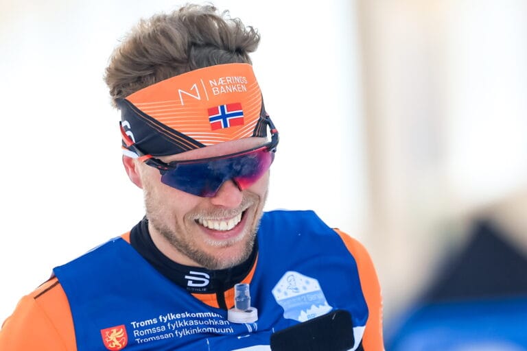 Haakon Holden Ski Classics Finale Summit 2 Senja 2025. Foto: Manzoni/NordicFocus