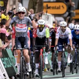 Jasper Philipsen stage 1 TDF 2025 ASO