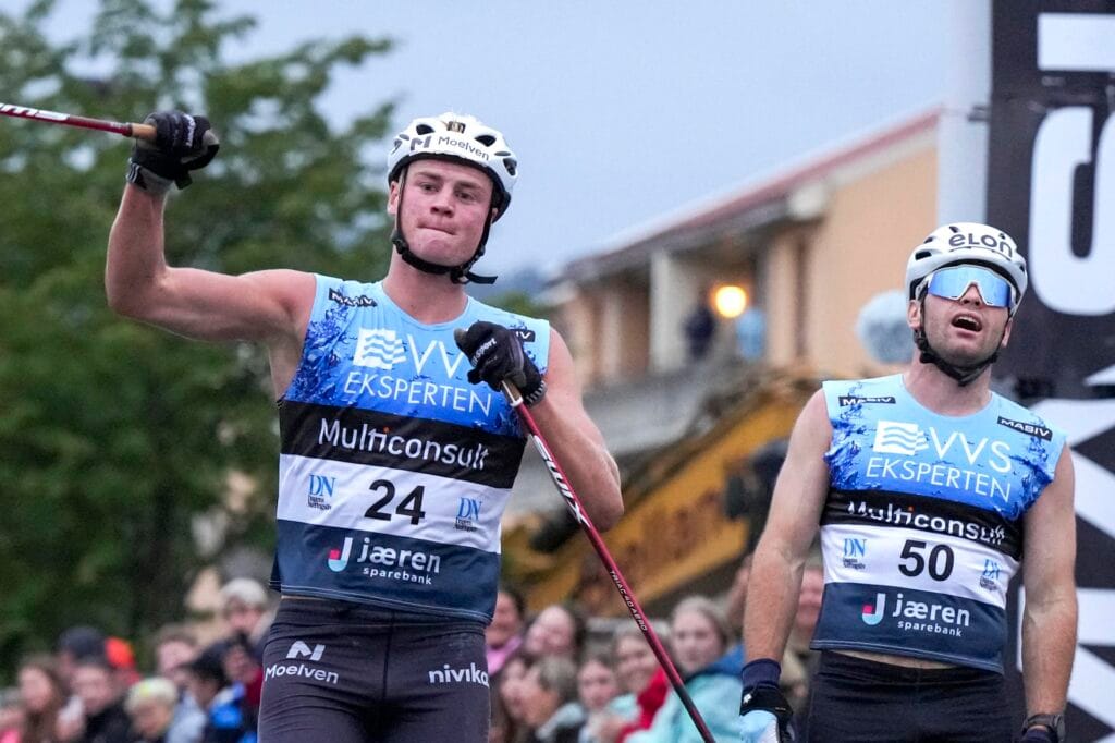 Alvar Myhlback (SWE), Sivert Wiig (NOR), (l-r) - BLINK25 Festival Cross-Country, Blink Classics - Sandnes (NOR).