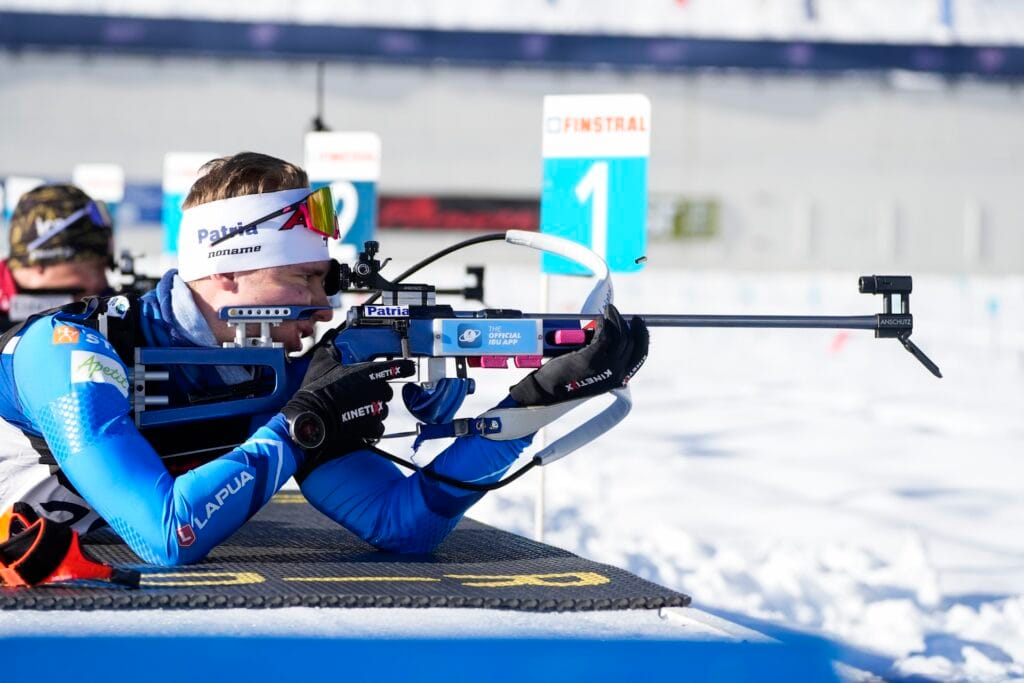 Arttu Heikkinen (FIN) - IBU Cup Biathlon, sprint men, Val Ridanna (ITA).