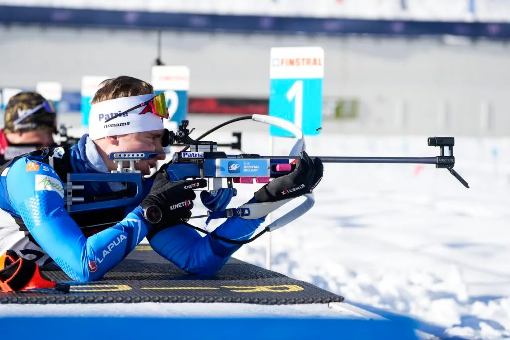 Arttu Heikkinen (FIN) - IBU Cup Biathlon, sprint men, Val Ridanna (ITA).