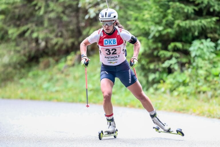 Birgit Schoelzhorn (ITA) - Italian Championships biathlon, sprint, Antholz (ITA).