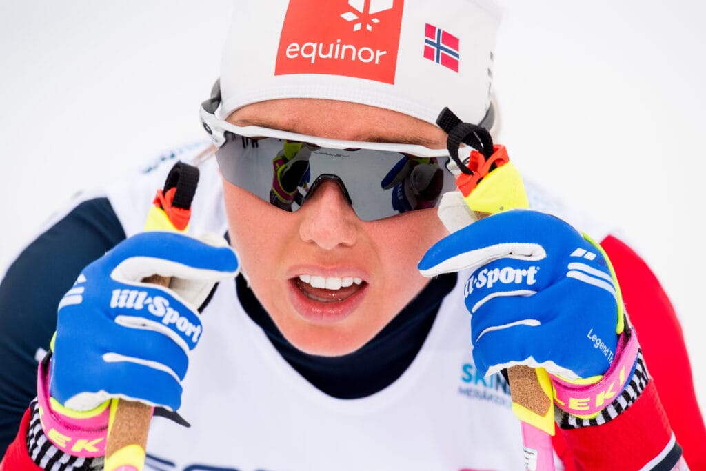 190131 Marte Mæhlum Johansen of Norway after the women's 10 km classic technique interval start on January 31, 2019 in Meråker.