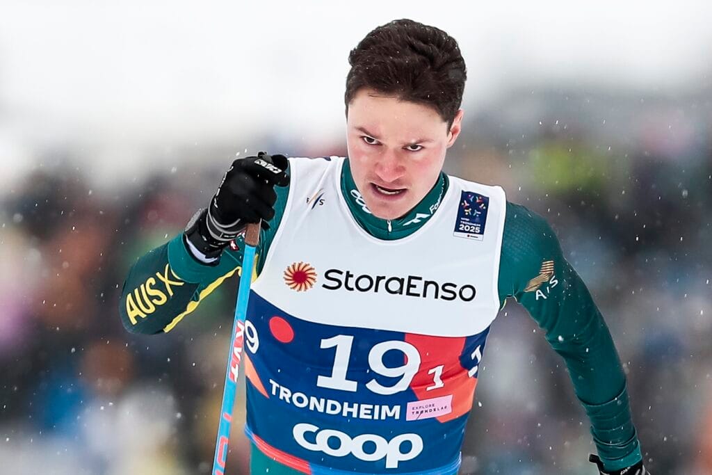 Seve De Campo (AUS) - FIS Nordic World Ski Championships Cross-Country, team sprint, Trondheim (NOR). 