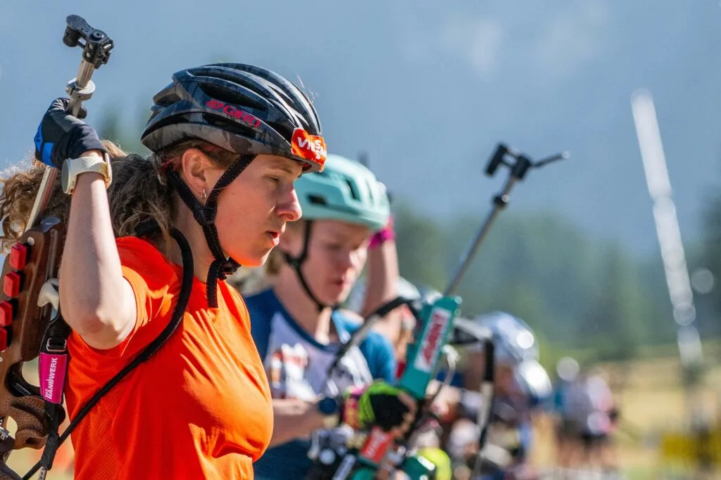Janina Hettich-Walz (GER) - Biathlon summer training, Bessans 2025