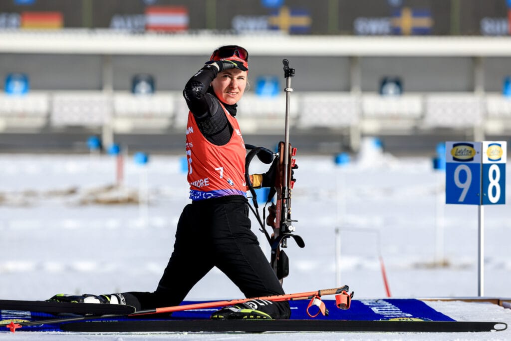 Janina Hettich-Walz (GER) - IBU World Cup Biathlon, pursuit women, Canmore (CAN).