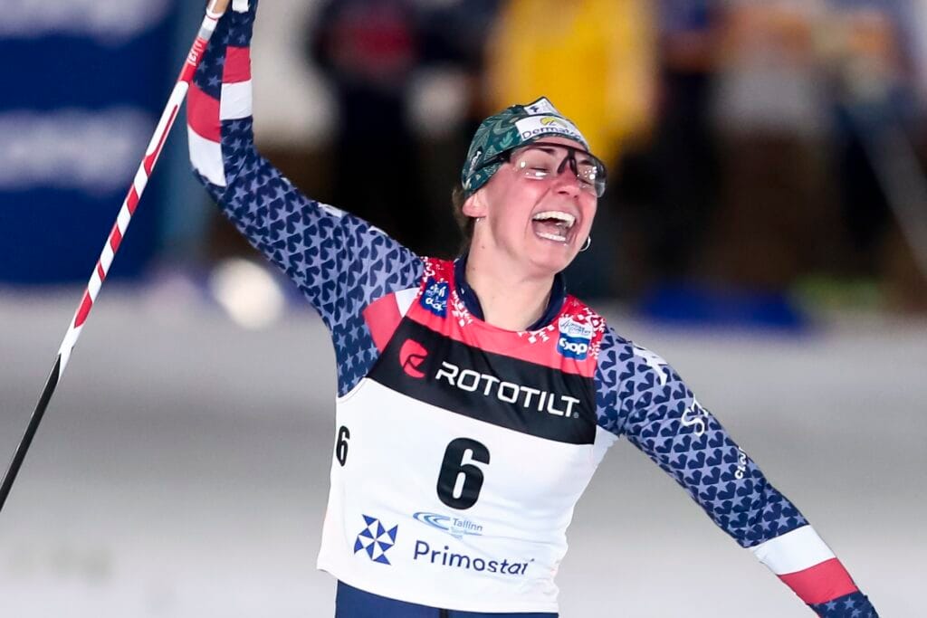 Julia Kern (USA) - FIS world cup cross-country, individual sprint, Tallinn (EST).