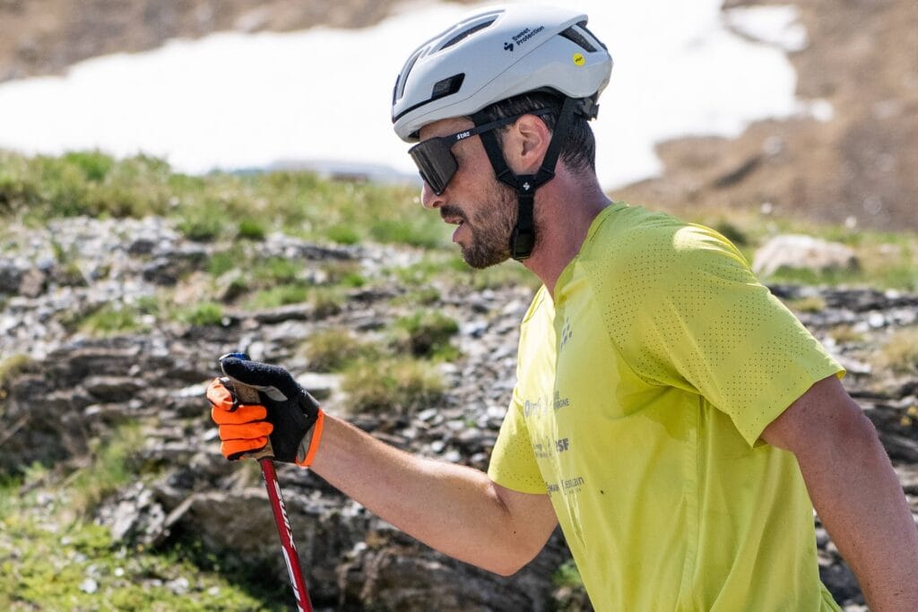 Lucas Chanavat (FRA) - Cross-Country summer training, Tignes (FRA).