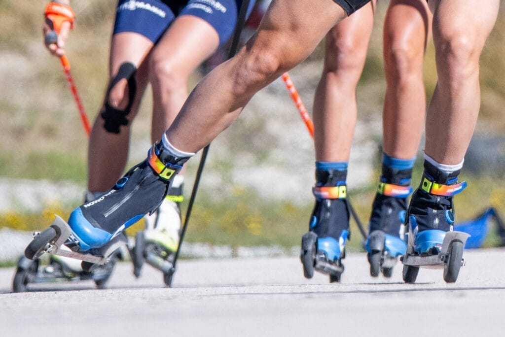 Roller skiing Font Romeu