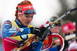 Gabriela Soukalova (CZE). Photo: GEPA pictures/ Philipp Brem © Bildbyrån