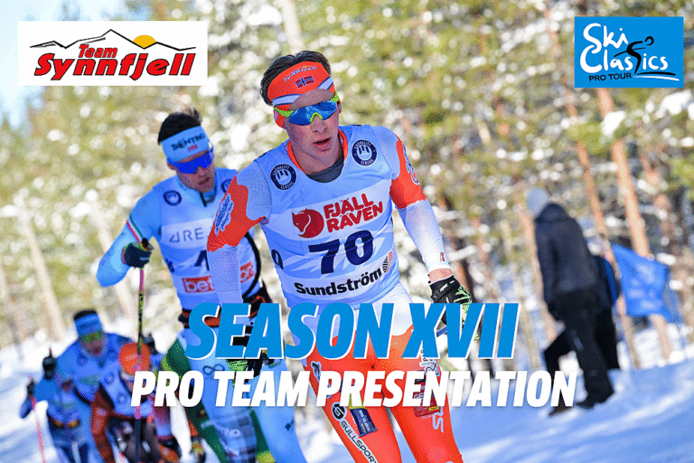 Team Synnfjell – i Ski Classics Pro Tour siden 2014