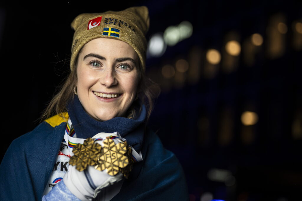 Ebba Andersson ble dronninga av VM i Trondheim, med tre gull og en fjerdeplass. Foto: Maxim Thoré / BILDBYRÅN