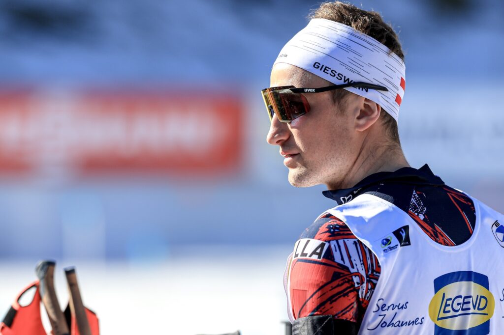 21.03.2025, Oslo, Norway (NOR): Felix Leitner (AUT) - IBU World Cup Biathlon, sprint men, Oslo (NOR