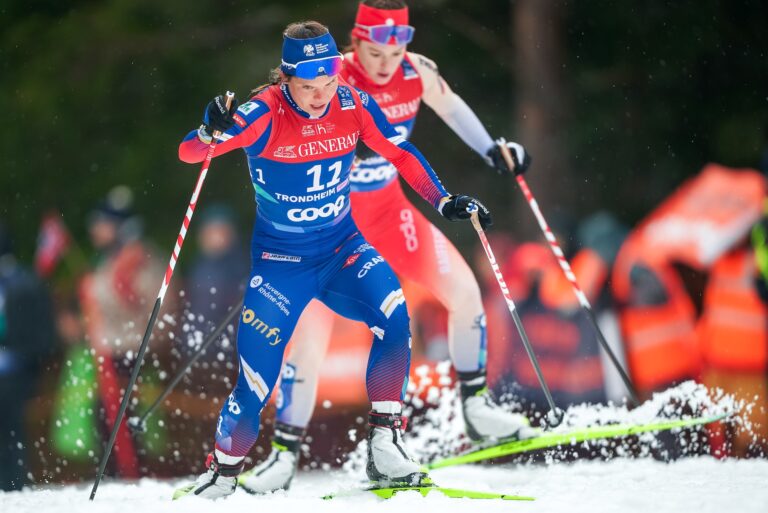 Flora Dolci (FRA) - FIS Nordic World Ski Championships Cross-Country, mass women, Trondheim (NOR). Foto: