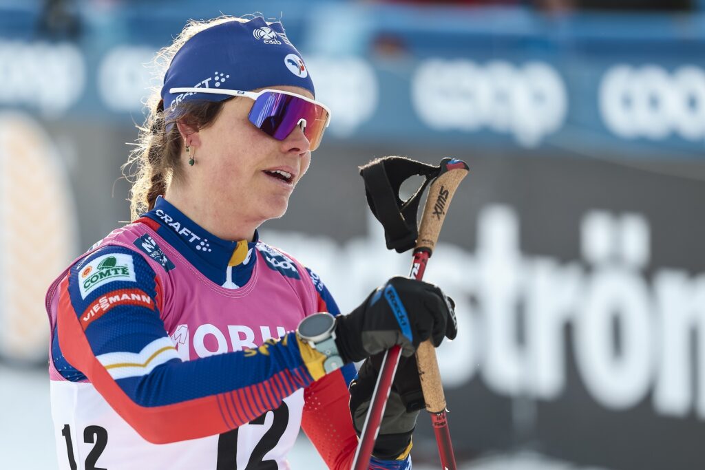 Flora Dolci (FRA) - FIS world cup cross-country, mass, Falun (SWE).