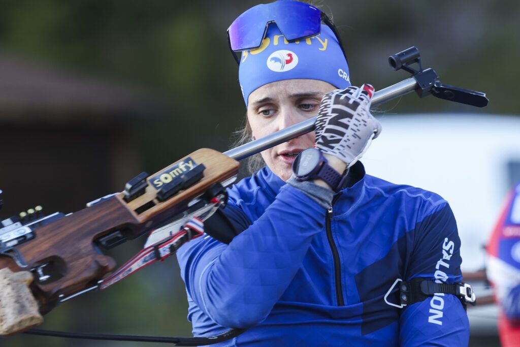 Julia Simon (FRA) - Biathlon summer training, Ramsau am Dachstein (AUT).