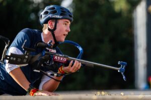 Kasper Kalkenberg (NOR) - Biathlon summer training, Font-Romeu (FRA).