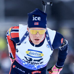 10.01.2025, Oberhof, Germany (GER): Martin Uldal (NOR) - IBU World Cup Biathlon, sprint men, Oberhof (GER).