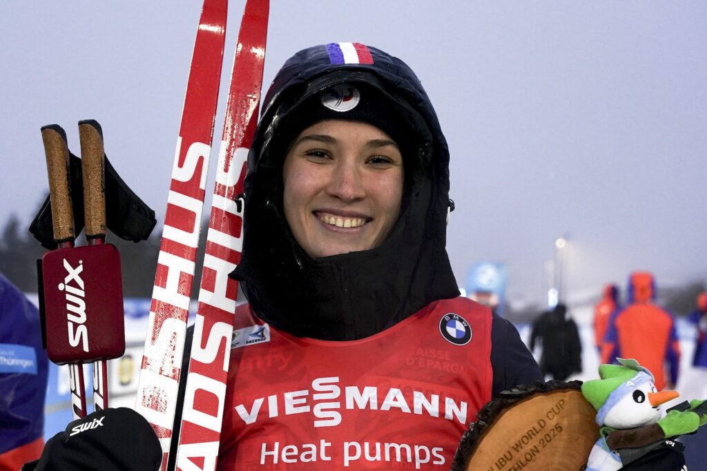 Franske Paula Botet WC Oberhof 2025. Foto: Thibaut/NordicFocus
