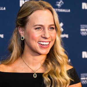 Tiril Eckhoff poses for a photo on the red carpet ahead of Idrettsgallaen on January 4, 2025 in Trondheim.