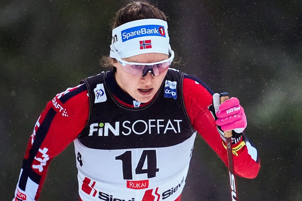241129 Tiril Udnes Weng of Norway competes during FIS World Cup Women's 10km Interval Classic on November 29, 2024 in Ruka. 
Foto: Kalle Parkkinen / BILDBYRÅN