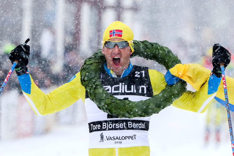 Den stormer rundt den tidligere vasaloppsvinneren