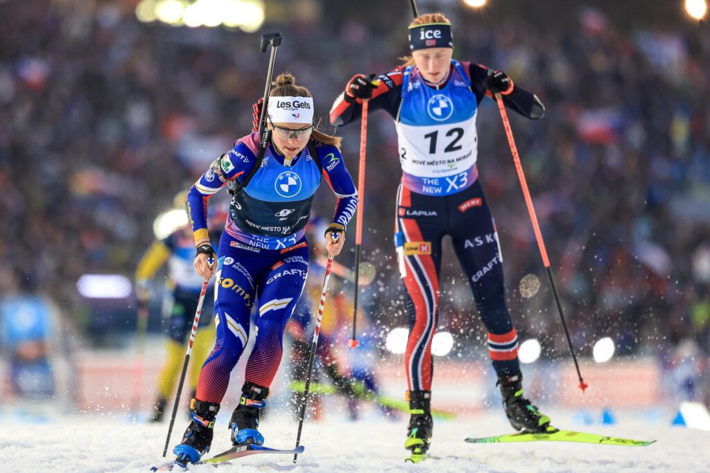 Jeanne Richard (FRA) - IBU World Cup Biathlon, pursuit women, Nove Mesto na Morave. Foto:Manzoni/NordicFocus