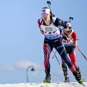 Kasper Kalkenberg (NOR) - IBU World Cup Biathlon, sprint men, Oslo (NOR).
