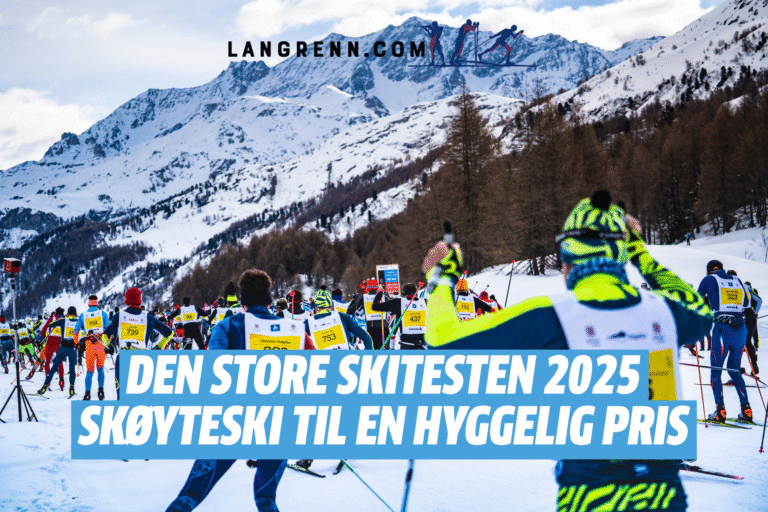 Den store skitesten 2025 – skøyteski til en hyggelig pris