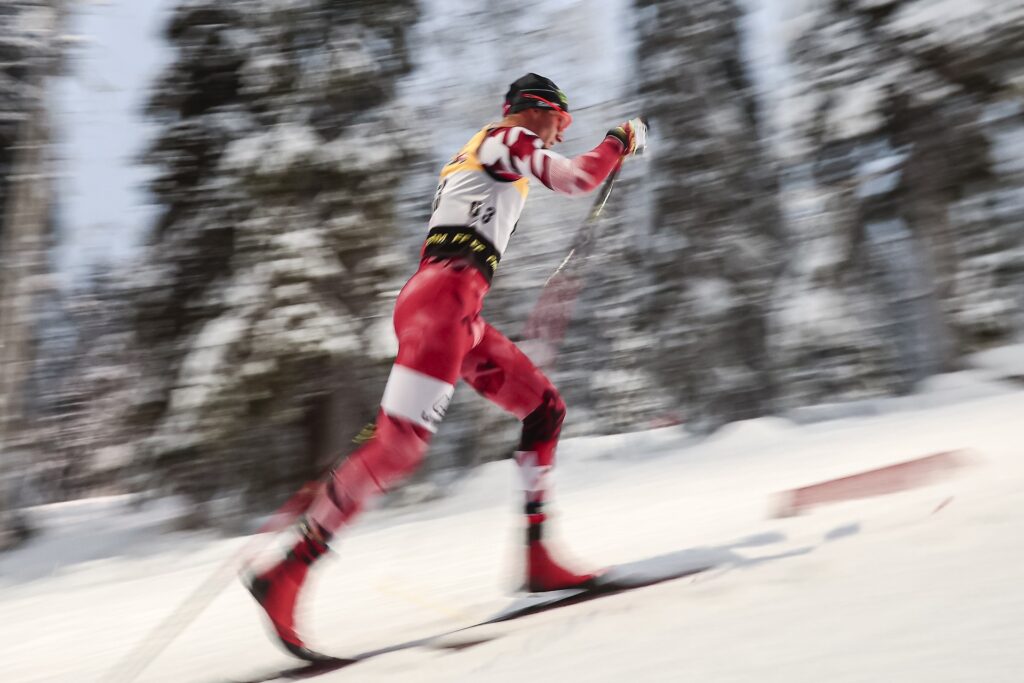 Mika Vermeulen (AUT) - FIS world cup cross-country, 10km, Ruka (FIN). 