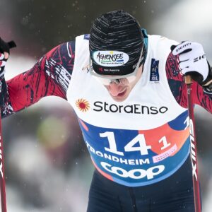 Benjamin Moser (AUT) - FIS Nordic World Ski Championships Cross-Country, team sprint, Trondheim (NOR).