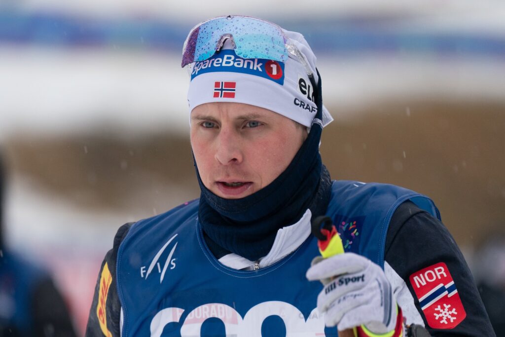 Simen Hegstad Krueger (NOR) - FIS Nordic World Ski Championships Cross-Country, training, Trondheim (NOR).