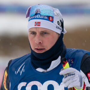 Simen Hegstad Krueger (NOR) - FIS Nordic World Ski Championships Cross-Country, training, Trondheim (NOR).