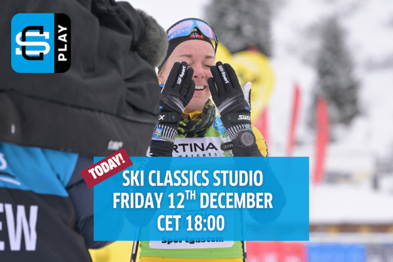 Gå ikke glipp av kveldens Ski Classics Studio!