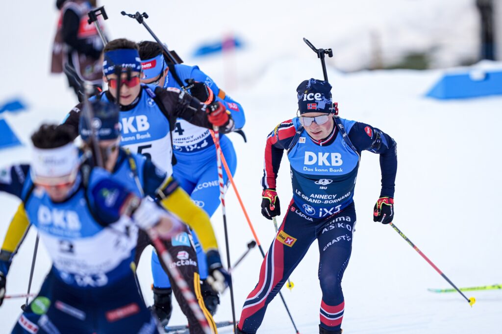 Isak Leknes Frey (NOR) - IBU World Cup Biathlon, mass men, Annecy-Le Grand Bornand (FRA).