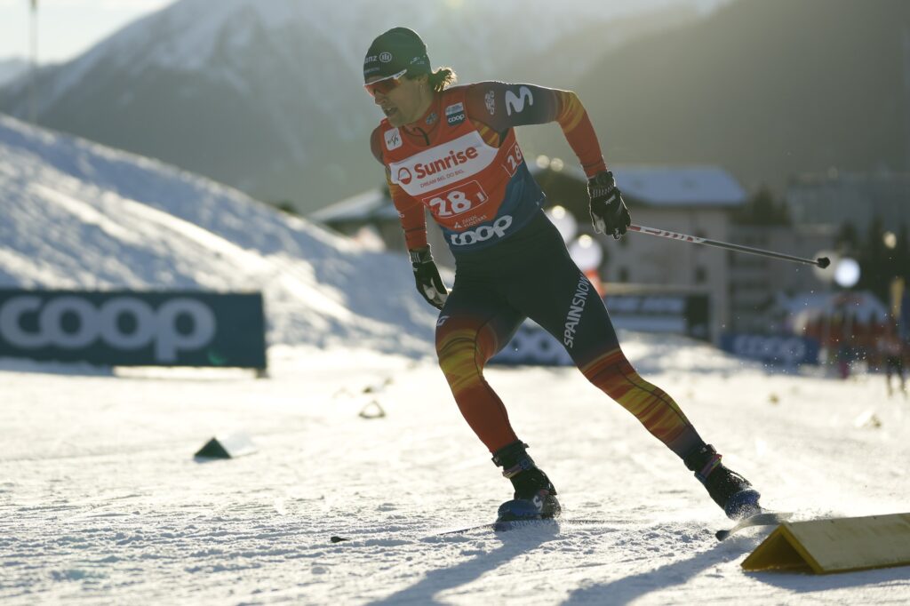Jaume Pueyo (ESP) - FIS world cup cross-country, team sprint, Davos (SUI).