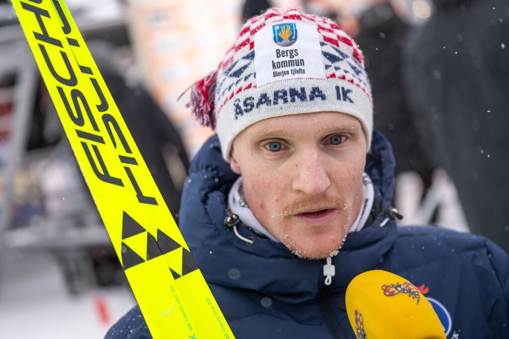 Jens Burman after the men's 10 km classic technique during the Swedish cross-country skiing premiere on November 22, 2025 in Gällivare.
Foto: Maxim Thoré / BILDBYRÅN
