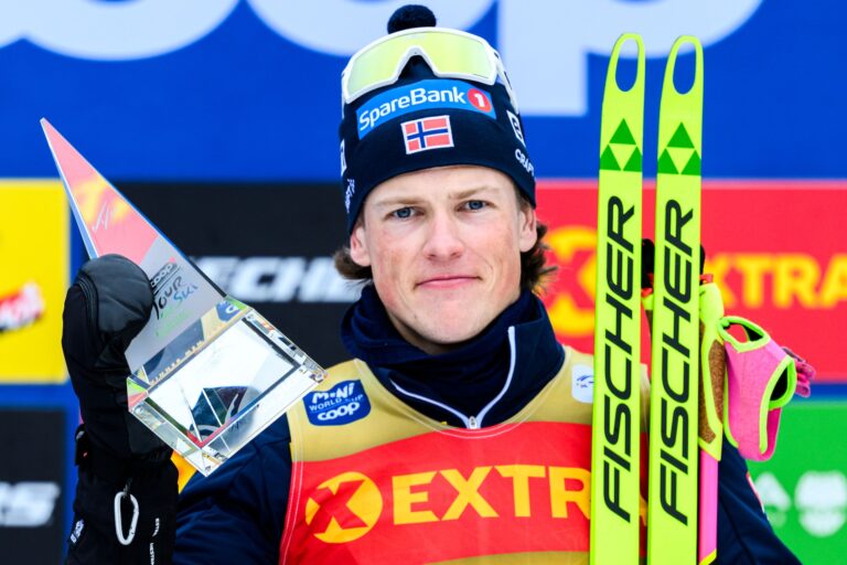 Johannes Høsflot Klæbo vant Tour de Ski sammenlagt i 2025. Foto: Carl Sandin / BILDBYRÅN