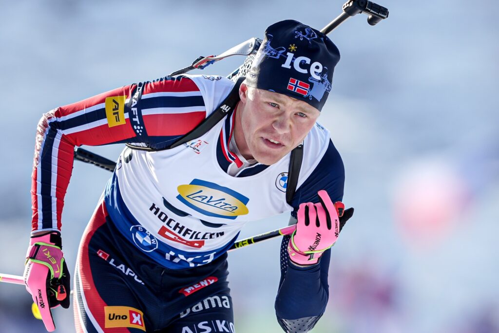 Martin Uldal (NOR) - IBU World Cup Biathlon, sprint men, Hochfilzen (AUT).