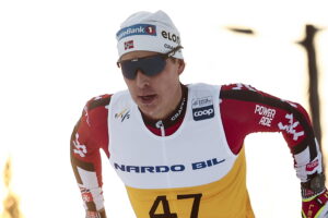 Simen Hegstad Krueger (NOR) - FIS world cup cross-country, 10km, Trondheim (NOR).
