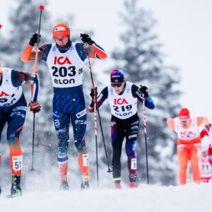 Haavard Moseby, Kjelsaas IL tävlar i 20 km klassisk still under skidtävlingen Smart Energy Cup den 13 december 2025 i Östersund.
