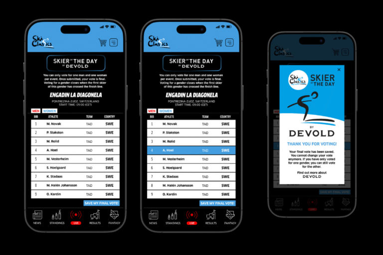 Skier of the Day er tilbake – fansen avgjør vinnerne via Ski Classics-appen