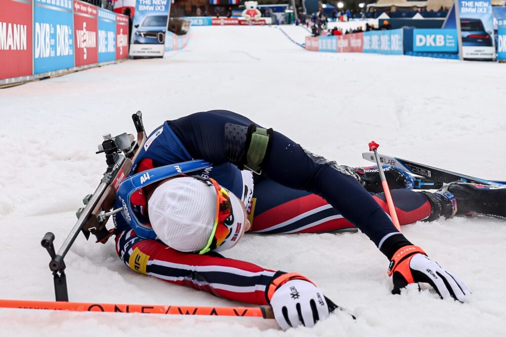 Vetle Sjaastad Christiansen (NOR) - IBU World Cup Biathlon, sprint men, Annecy-Le Grand Bornand (FRA).