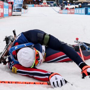 Vetle Sjaastad Christiansen (NOR) - IBU World Cup Biathlon, sprint men, Annecy-Le Grand Bornand (FRA).