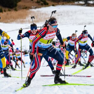 Sverre Dahlen Aspenes (NOR), Vetle Paulsen (NOR), (l-r) - IBU Cup Biathlon, mass men, Lenzerheide (SUI).